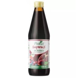 Set 2 x Suc Bio de Fructe Supermix, 330 ml, Medicura