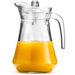 Set 2 x Cana de Sticla cu Capac, 1.4 l, Vilde