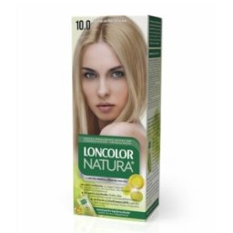 Set 4 x Vopsea de Par Permanenta Loncolor Natura, Nr. 10.0 Blond Ultra Deschis, 100 ml