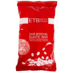 Set 2 x Ceara Epilatoare Elastica Perle, Roz, 1 kg