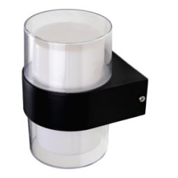 Set 2 x Aplica Perete Exterior Led, 8W, 840 lm, IP44, 105 x 95 x 135 mm, Negru, Modee