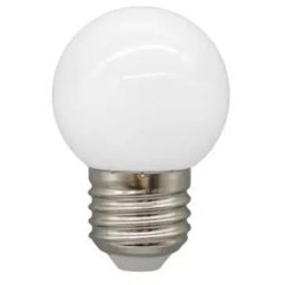 Set 2 x Becuri LED pentru Ghirlanda Luminoasa, G45, 3W, Alb, E27, Well, 10 Bucati