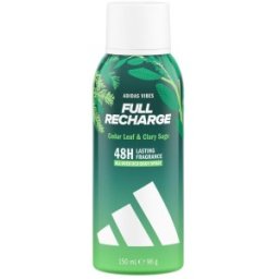 Set 3 x Deodorant Spray de Corp Unisex Adidas Vibes Full Recharge, 150 ml