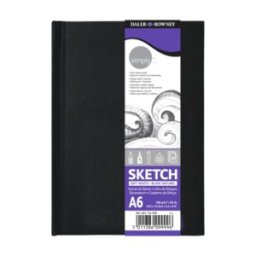 Set 2 x Bloc Schite Simply Daler Rowney, 10.5 x 14.8 cm, 95 g/mp