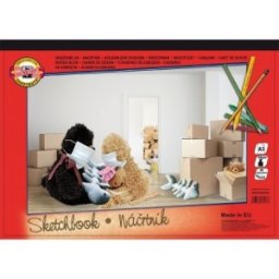 Set 2 x Bloc Desen Scoala, A3 90gr/mp, 40 Coli