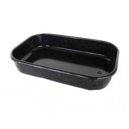 Set 2 x Tava pentru Copt Emailata, 36 x 24.5 x 7 cm, Perfect Home