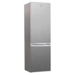 Combina frigorifica Candy CCG1S 518EX | 252L, 180cm, Clasa E, Inox, 54.5x54.5x179.4cm