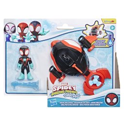 Set Marvel Spidey cu figurina 7,6 cm si submarinul delfin Hasbro