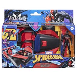 Set Marvel Spider-Man Miles Morales cu masina lansator si figurina