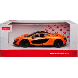 Macheta auto metalica McLaren P1 portocaliu scara 1:24 Rastar