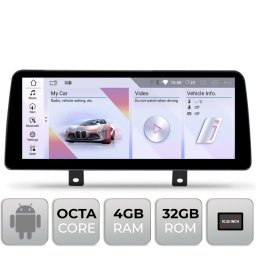 Navigatie dedicata BMW Seria 1 F20 EVO Android 10.25 inch, 4GB RAM, 32GB, 4G, Bluetooth