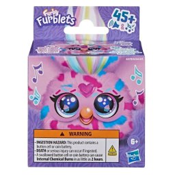 Jucarie interactiva Furby Furblets Boo Kin Halloween, 45+ sunete
