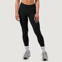 GymBeam Colanți fără cusături pentru femei NEO Black L