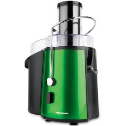 Storcator de fructe si legume Heinner XF-1000GRSP, sita din inox, 1000 W, 2 viteze, verde