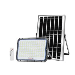 Proiector cu panou solar putere 500W si telecomanda