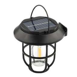 Lampa solara de gradina 2 in 1 montare pe sol si perete tip felinar cu tarus