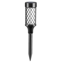 Lampa solara LED pentru gradina 37cm lumina calda impermeabila