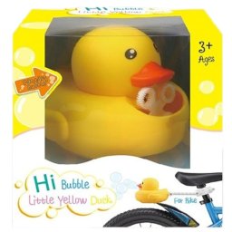 Jucarie ratusca baloane pentru bicicleta, interactiva, galben, 12 cm