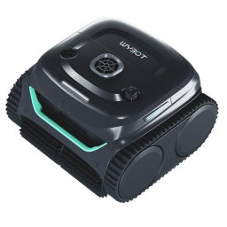 Robot fara fir pentru piscine Wybot C2, 65 W, 180 min, 200 m², Filtrare dubla, Functii autonome, Negru