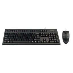 Tastatura KR-8520D + mouse optic OP-620D, Kit USB