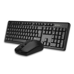 Kit Tastatura + mouse GK-3+G3-330N wireless 104 taste format standard + mouse 1000dpi, 3/1 butoane, negru