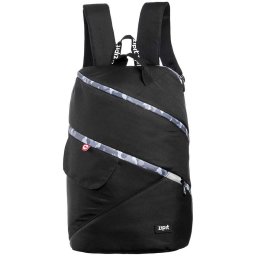 Rucsac ZIPIT Looper Premium - negru cu camuflaj