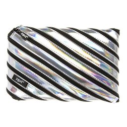Penar Penar cu fermoar, ZIPIT Metallic Jumbo - argintiu