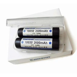 Set 2 x Acumulator KeepPower 18650 3.6V 2600mAh cu BMS