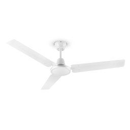 Klarstein Spin Doctor, alb, 55W, ventilator de tavan, 122 cm, 3 brațe, oțel inoxidabil (VTS6-Spin-Doctor-W)