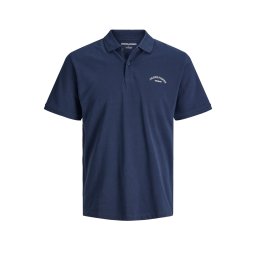 JACK & JONES Polo Jjcollege Logo Ss 12288360 19-3923 TCX navy blazer