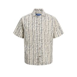 JACK & JONES Cămaşă Jprblulyon Print Dobby S/S 12291968 14-4500 TCX moonstruck