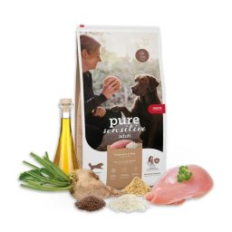 Hrană câini sensibili MERA Pure Sensitive curcan & orez 12,5 kg digestie sigură zilnic
