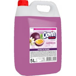 Sapun lichid, 5l, maracuja cu glicerina, Clovin