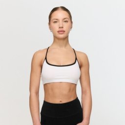 GymBeam Sutien sport Varsity White M