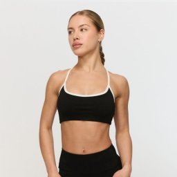 GymBeam Sutien sport Varsity Black M