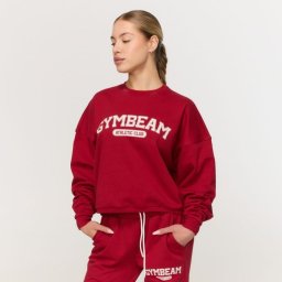 GymBeam Hanorac pentru femei Varsity Red M