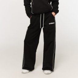 GymBeam Pantaloni sport pentru femei Varsity Black XL