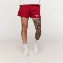 GymBeam Pantaloni scurți Varsity Red XXL