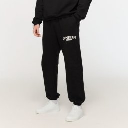 GymBeam Pantaloni sport Varsity Black S