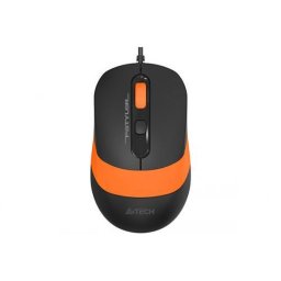Mouse Optic A4TECH FM10, USB, Black-Orange