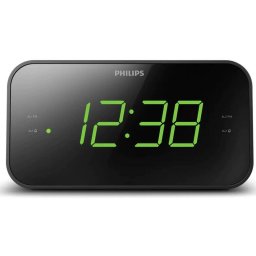 Radio Ceas Philips TAR 3306/12 FM Display, negru