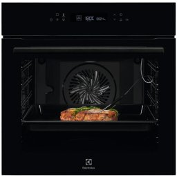Cuptor incorporabil Electrolux EOE7P31Z, Electric, 72 l, Multifunctional, Autorcuratare pirolitica, Control touch, Convectie, Afisaj digital, Senzor gatire, Grill, Clasa A+, Negru