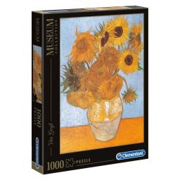 Puzzle Clementoni - Van Gogh, Floarea soarelui, 1000 piese