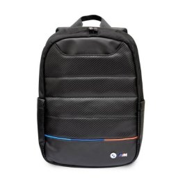 Rucsac laptop, BMW, Poliester/Nylon, 16 inch, Negru
