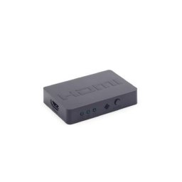 Switch KVM Gembird, 3x HDMI, Negru