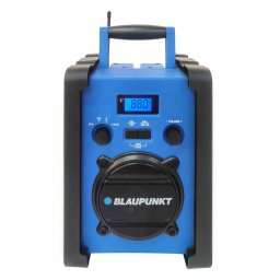 Player portabil pentru santier cu Bluetooth Blaupunkt PP30BT, Radio FM, mp3, Albastru