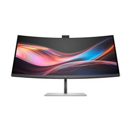 Monitor LED Curbat HP Series 7 Pro 734pm, Display 34" WQHD 3440x1440, IPS, 21:9, 5 ms, 120 Hz, Webcam, Negru