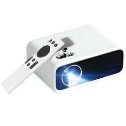 Videoproiector led Xiaomi Wanbo mini pro, 250 ansi lumen, 1280x720, android 9.0, WIFI, corectie 4 puncte, Alb
