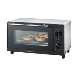 Cuptor electric Severin, 800W, 9l, 35,8x31x21cm, Negru