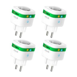 Set 4 prize inteligenta wifi Nous A7Z,16A - ZigBee 3.0, Monitorizare Consum, Compatibila Alexa/Google